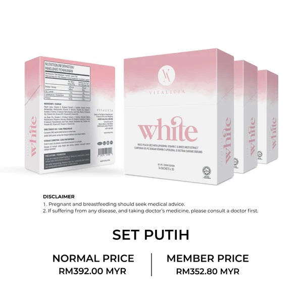 VITALICIA Set Putih