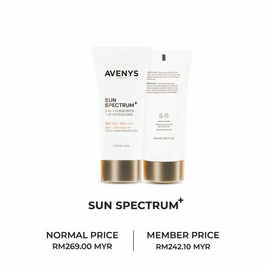 AVENYS Sun Spectrum+ 2 In 1 Sunscreen + After Sun Care