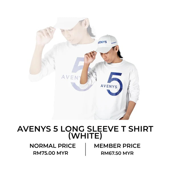 Tshirt AVENYS 5 Long Sleeve White