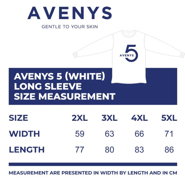 Tshirt AVENYS 5 Long Sleeve White