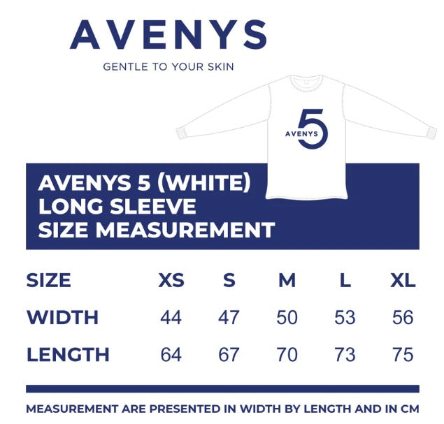 Tshirt AVENYS 5 Long Sleeve White