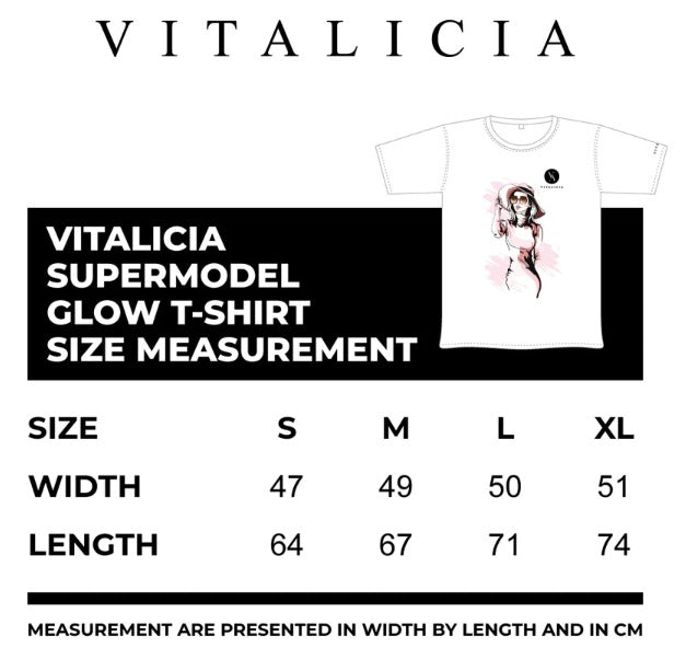 Tshirt VITALICIA Supermodel Glow