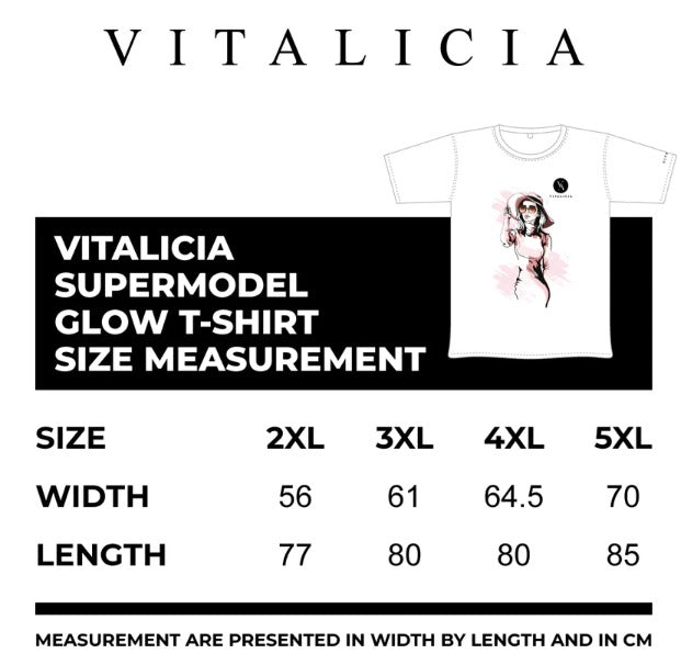 Tshirt VITALICIA Supermodel Glow