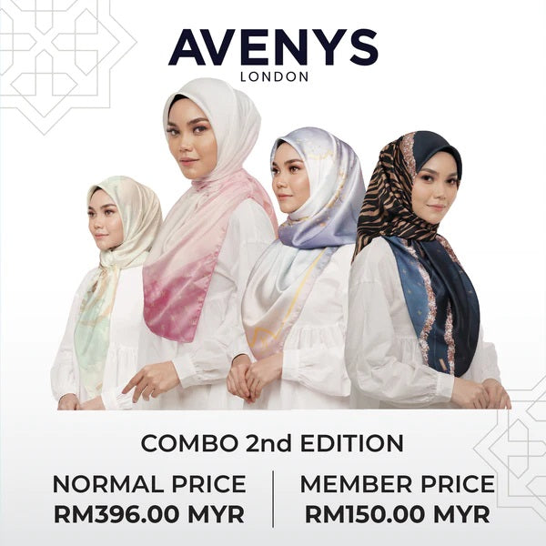 AVENYS Scarves 2nd Edition (4pcs at 1 price)