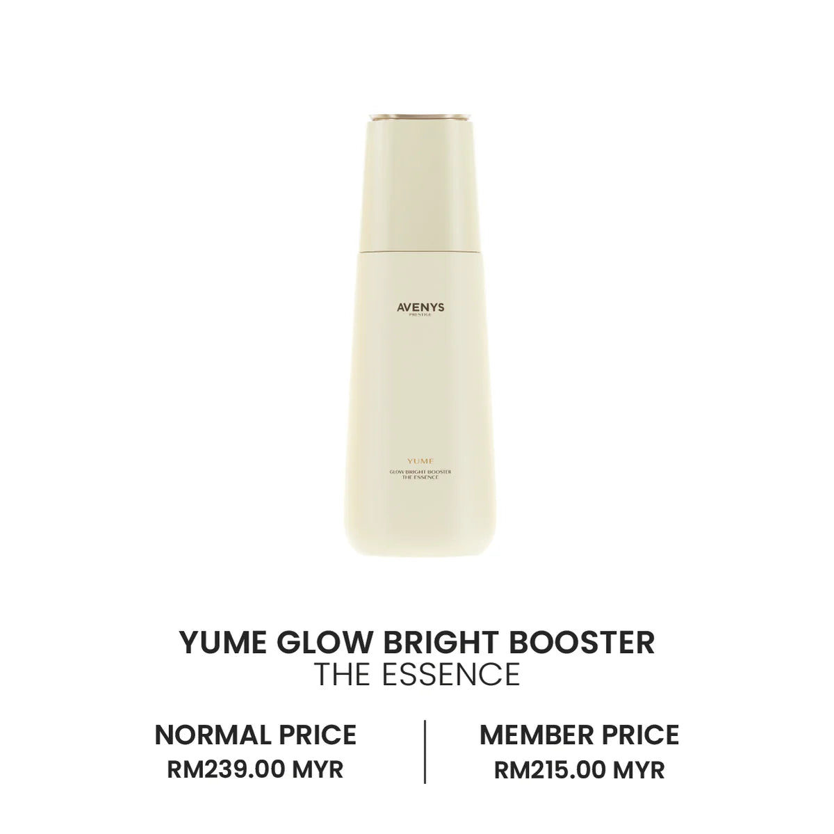 AVENYS Prestige YUME Glow Bright Booster The Essence